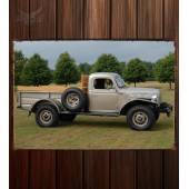 Металлическая табличка Dodge Power Wagon